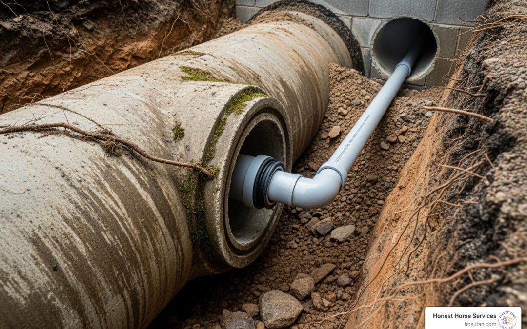 mainline plumbing service