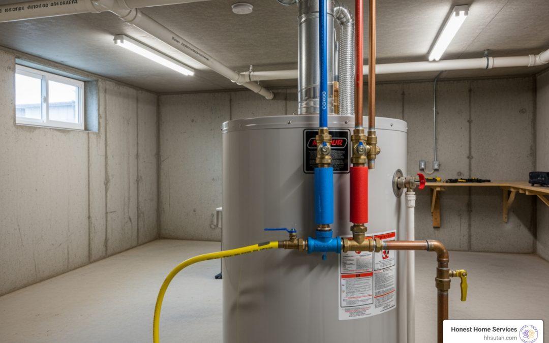 gas water heater service cost