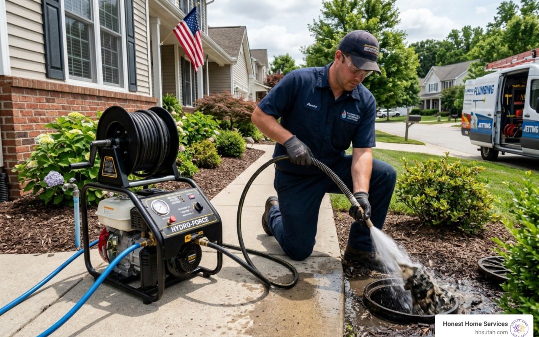 hydro jetting drain cleaning