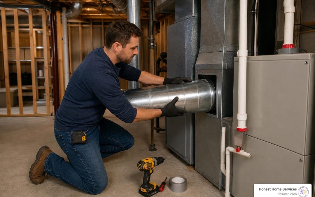adding a heat duct